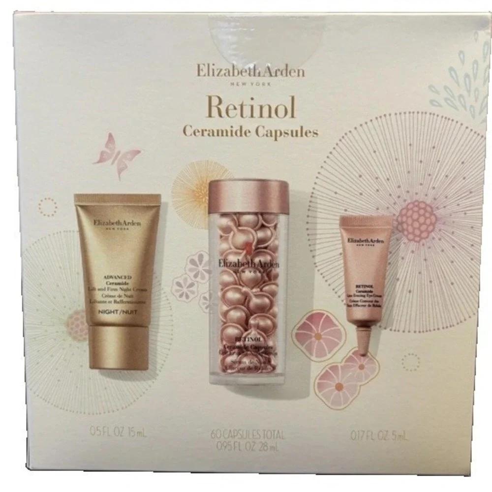 Elizabeth Arden RETINOL Ceramide Capsules Enchanted Nights 3pc Set